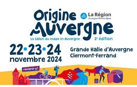 Le Crédit Agricole Centre France est partenaire du Salon Origine Auvergne.⛰️